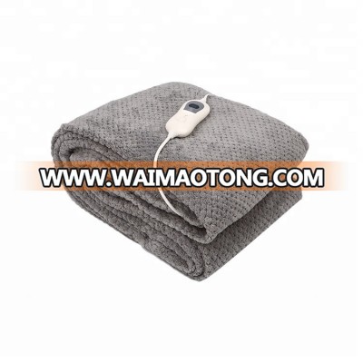 China manufacturer sale cozy body blanket electric blanket 220v  fast heating electric heating electric blanket