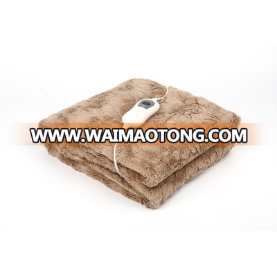 OEM cold wraps health electric blanket king size soft micro plush electric blanket