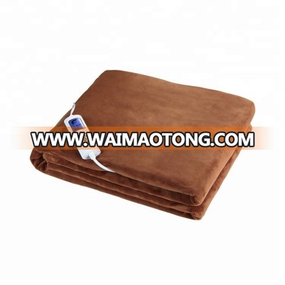 Good quality safety automatic electric blanket 220-240v winter warm electric blanket